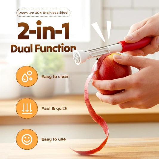 2-in-1 Kitchen Fruit Peeler