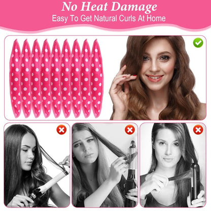 Satin Overnight Curlers