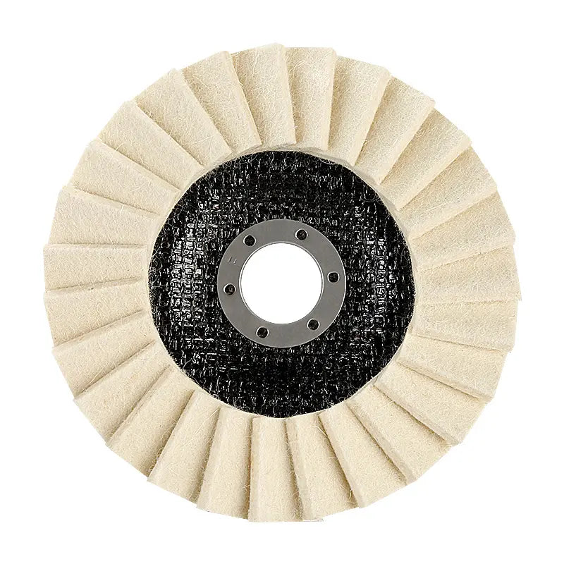 Layered Wool Flap Disc