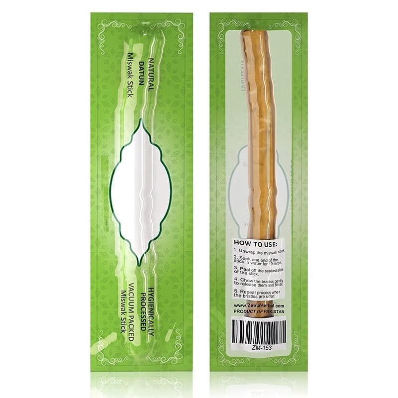 Natural Miswak Toothbrush Sticks