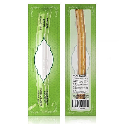 Natural Miswak Toothbrush Sticks