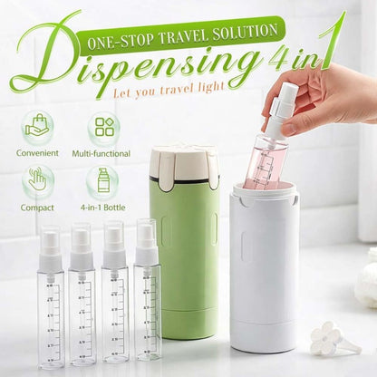 4-in-1 Travel Toiletry Dispenser