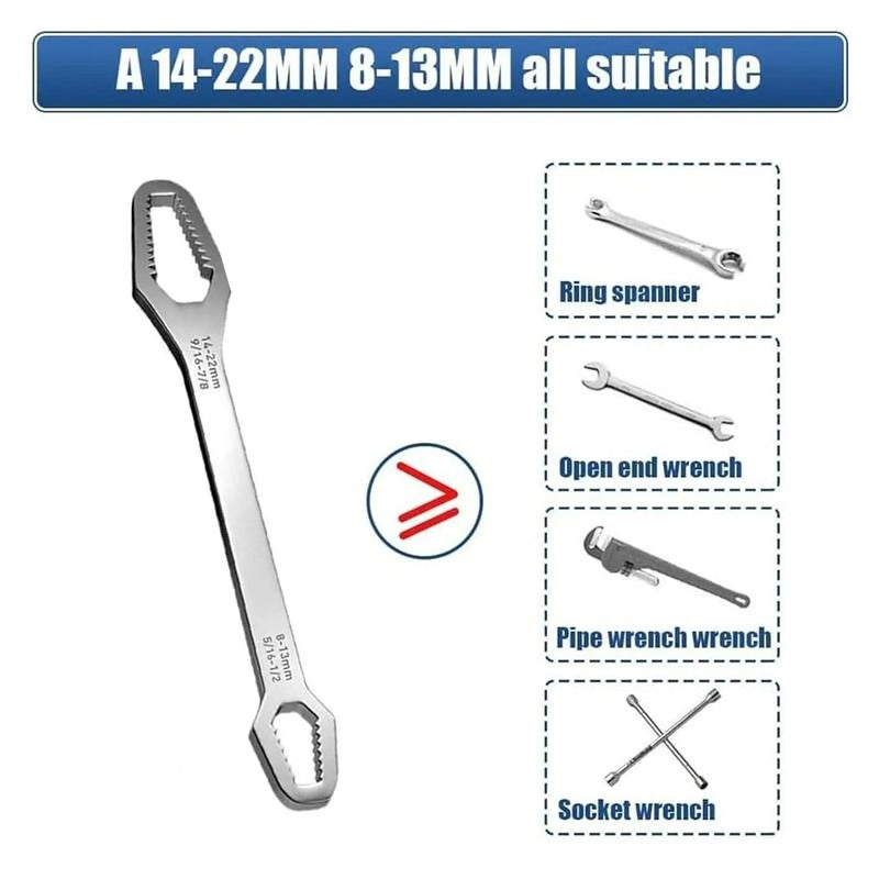 Universal Multi-Purpose Wrench