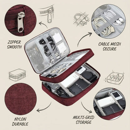 Triple Layer Tech Organizer