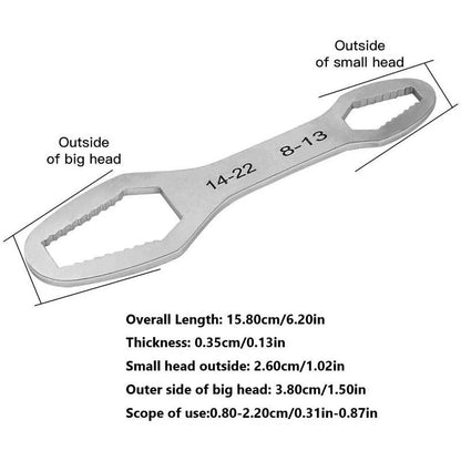 Universal Multi-Purpose Wrench