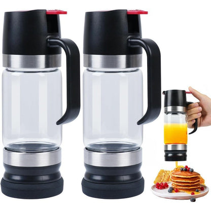 No-Drip Glass Honey Dispenser