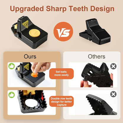Touch-Free Reusable Mouse Trap
