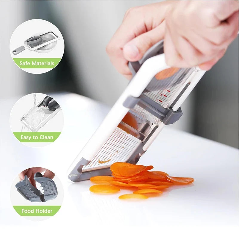 Adjustable Stainless Steel Mandoline