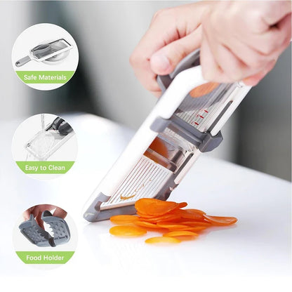 Adjustable Stainless Steel Mandoline