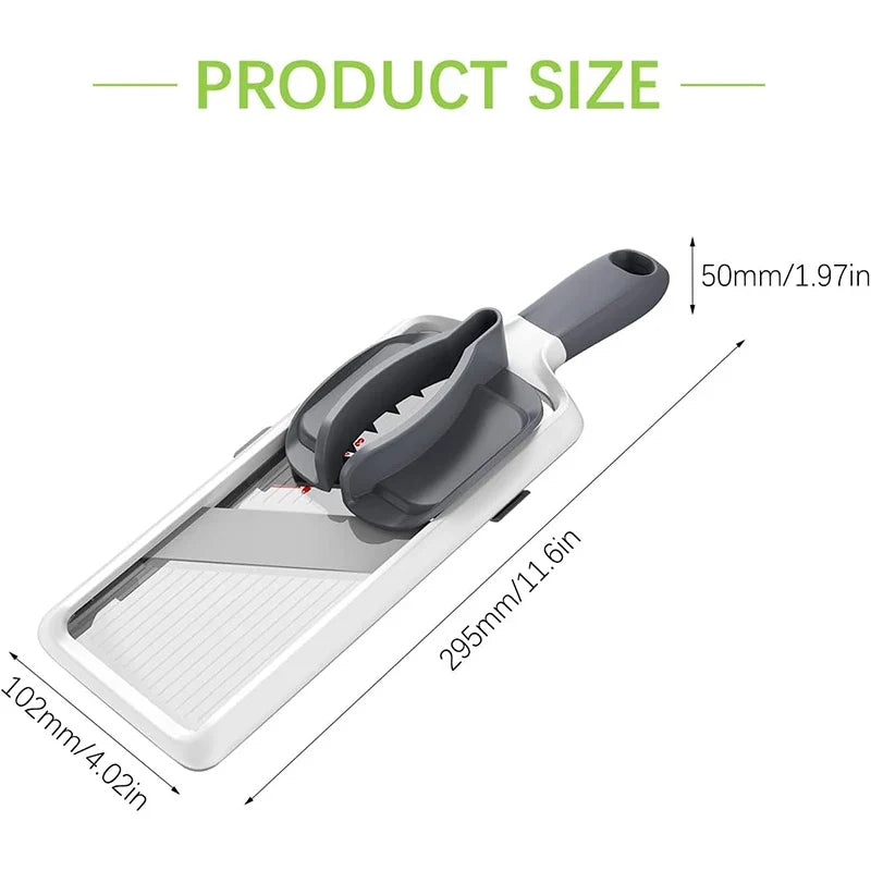 Adjustable Stainless Steel Mandoline