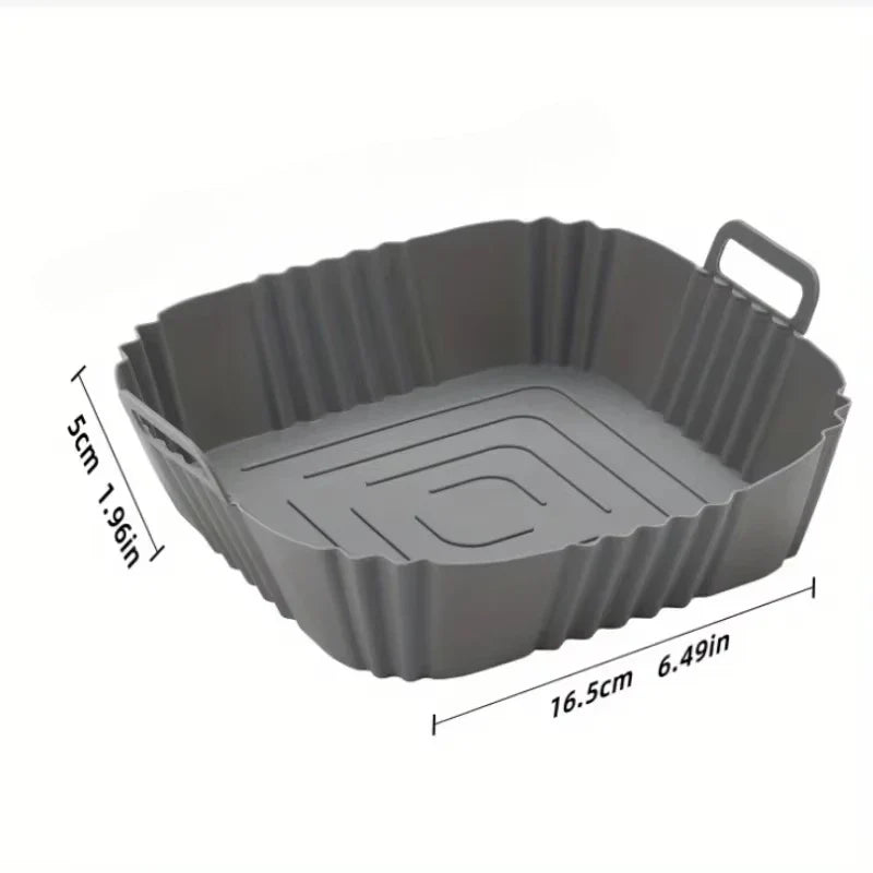 Silicone Air Fryer Liner – Reusable Baking Basket