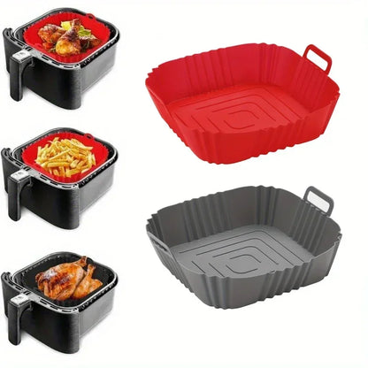 Silicone Air Fryer Liner – Reusable Baking Basket