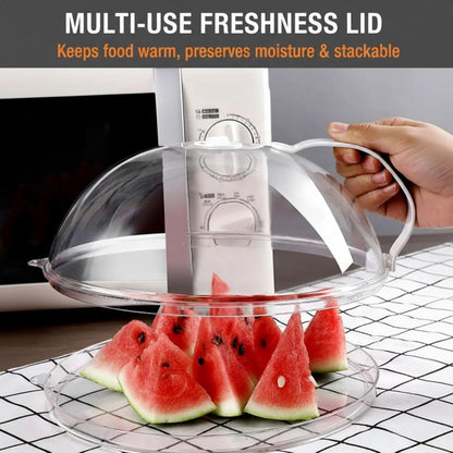 Mess-Free Microwave Splatter Cover