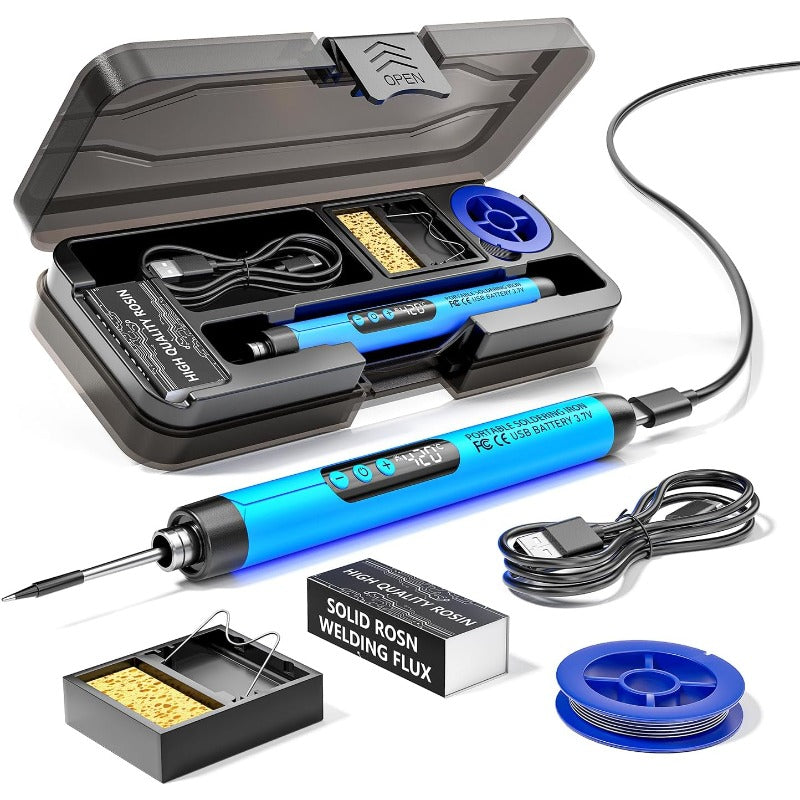 Rechargeable Portable Soldering Kit