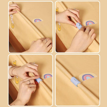 Adjustable No-Pin Sheet Fasteners