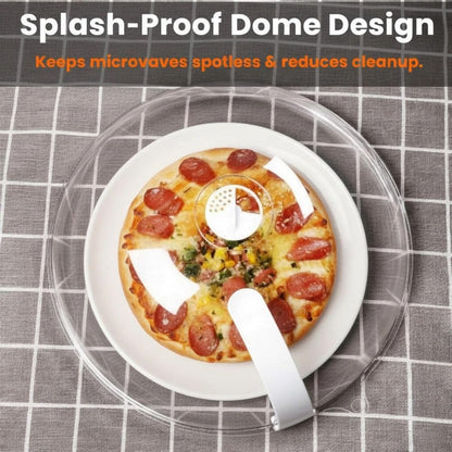 Mess-Free Microwave Splatter Cover