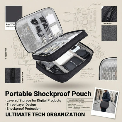 Triple Layer Tech Organizer