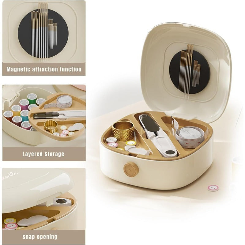Magnetic Two-Layer Sewing Kit