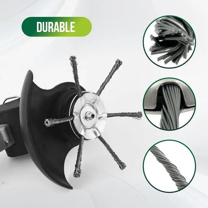 🔥Universal Steel Wire Trimmer Head Replacement-Heavy-Duty Weed Brush Cutter