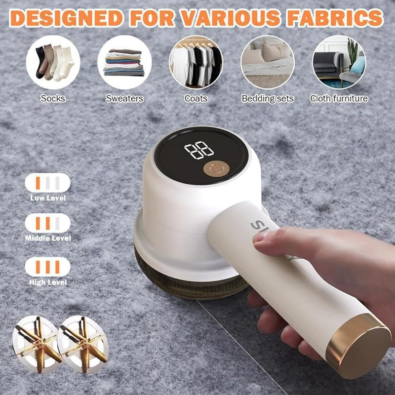 Digital Display Fabric Shaver
