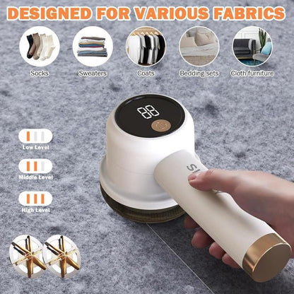 Digital Display Fabric Shaver