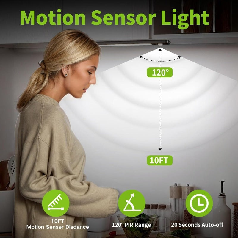 USB Rechargeable LED Motion Sensor Cabinet Light