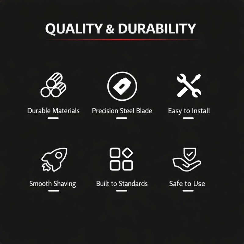 Premium Ebony Wood Planer