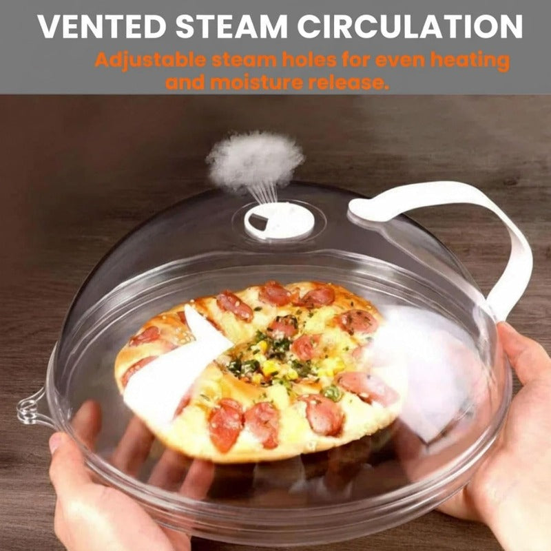 Mess-Free Microwave Splatter Cover