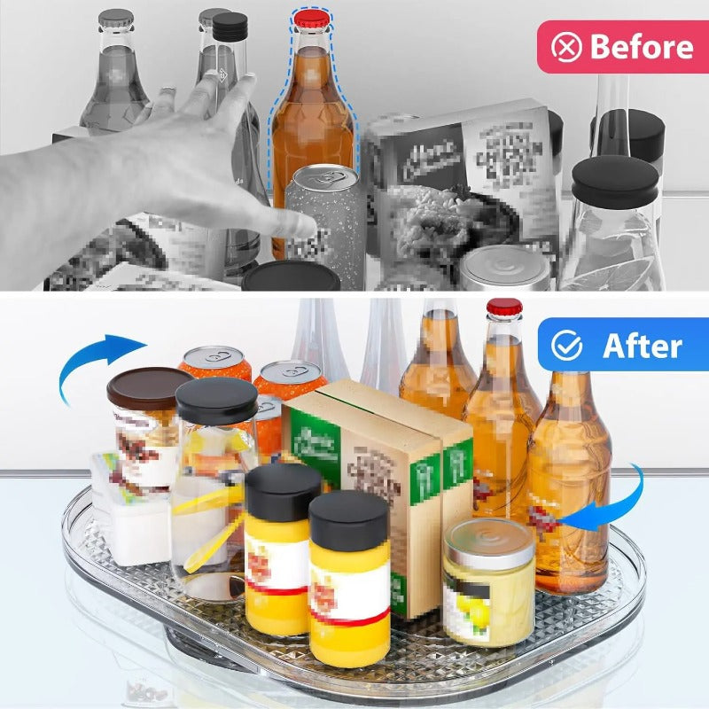 Rectangular Fridge Lazy Susan