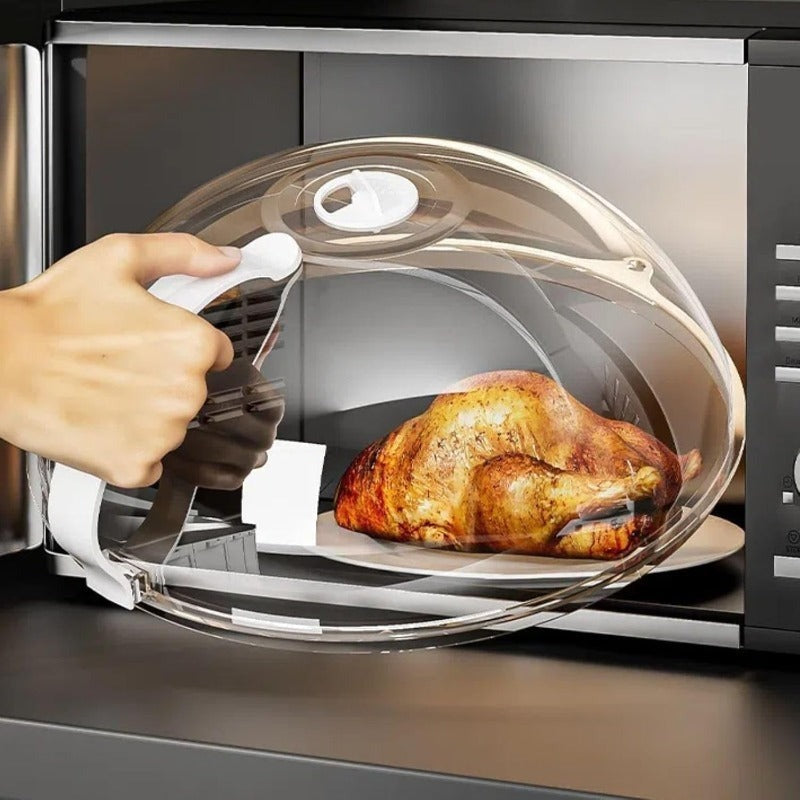 Mess-Free Microwave Splatter Cover