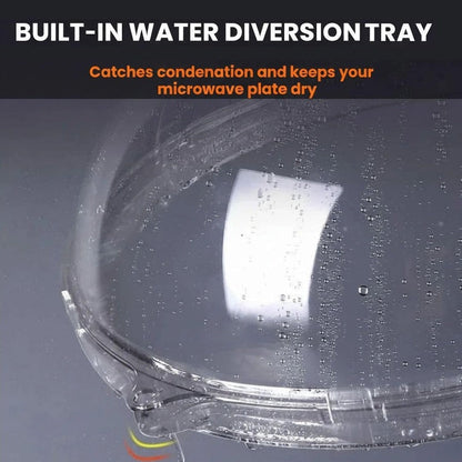 Mess-Free Microwave Splatter Cover