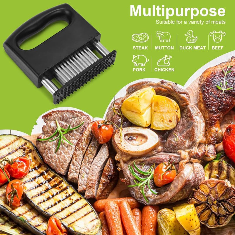 48-Blade Stainless Meat Tenderizer