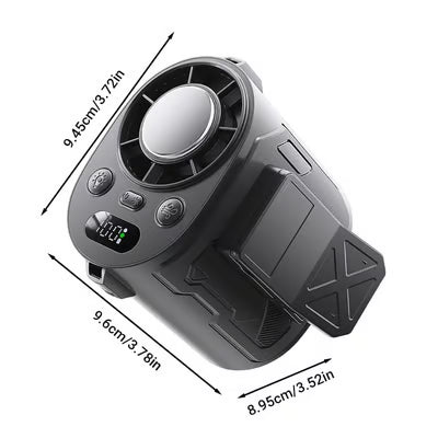 Portable Ice-Cooling Clip Fan