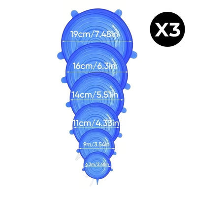 Stretchable Food Silicone Lids