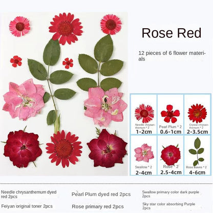 Woyuosn Transparent Dried Flower Bookmarks