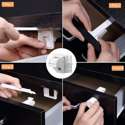 Invisible Child Safety Drawer Locks
