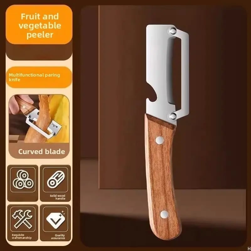 ⭐Kitchen Multi-Function Stainless Steel Thickened Fruit Peeler Knife-hot sale