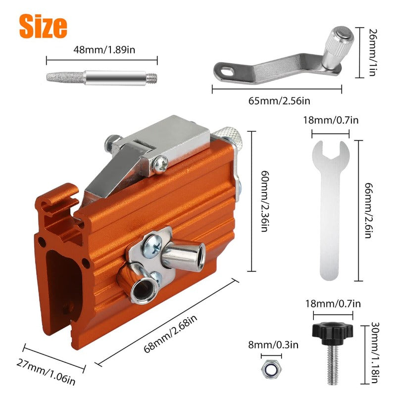 Precision Chainsaw Sharpening Jig