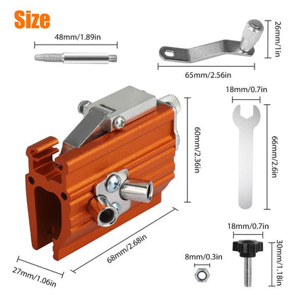 Precision Chainsaw Sharpening Jig