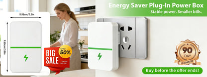 Energy Saver Plug-In Power Box