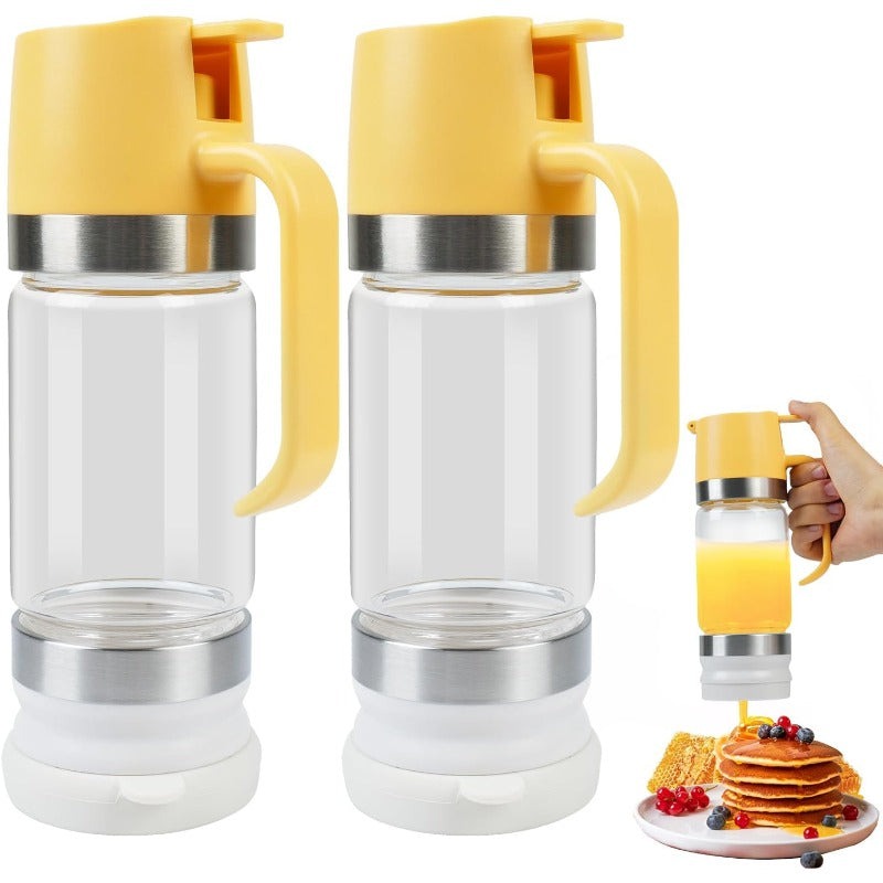 No-Drip Glass Honey Dispenser