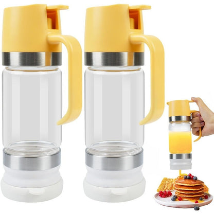 No-Drip Glass Honey Dispenser