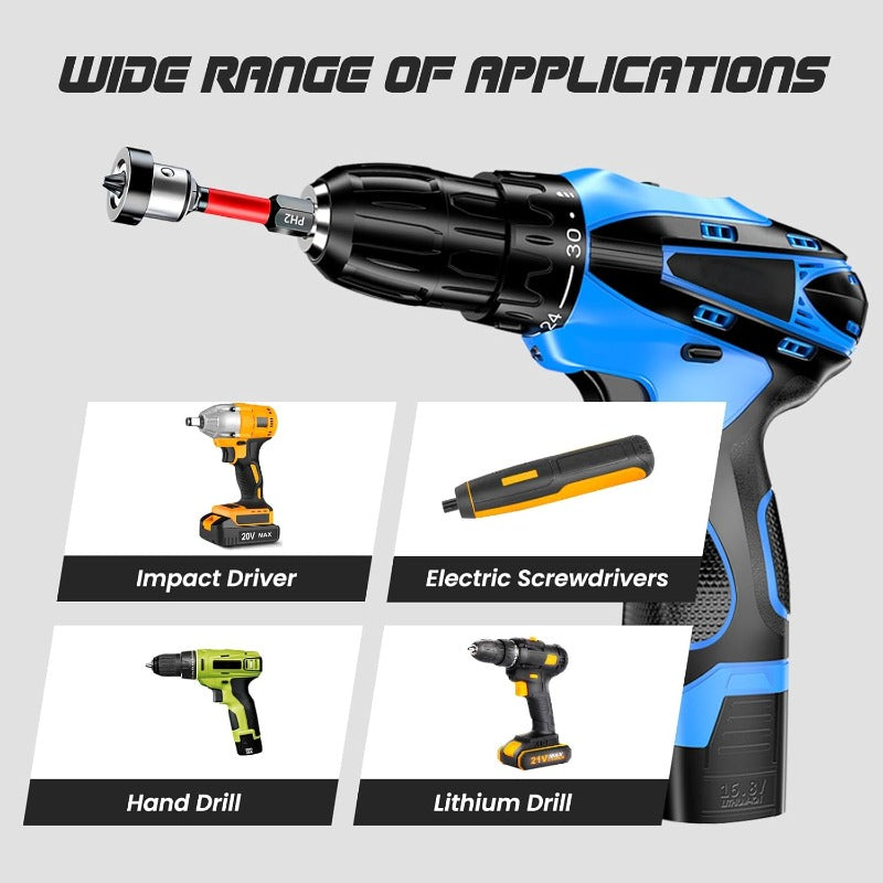Magnetic S2 Steel Screw Bits