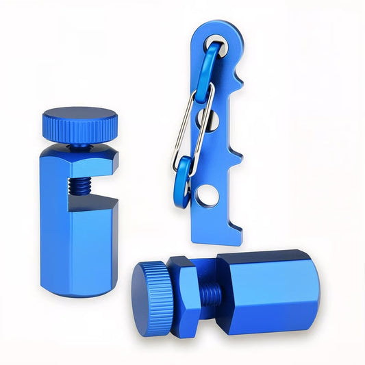Tall Stair Gauges for Framing Square – Hexagonal Stable Lock with Holder & Hook