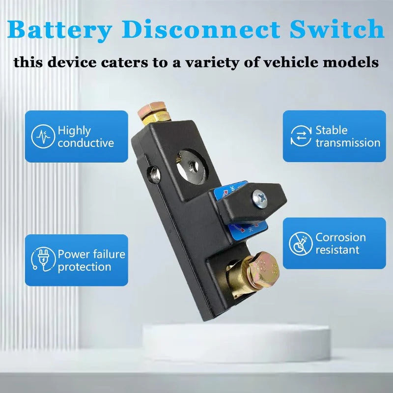 Heavy Duty Anti-Leakage Battery Disconnect Switch – Pure Copper