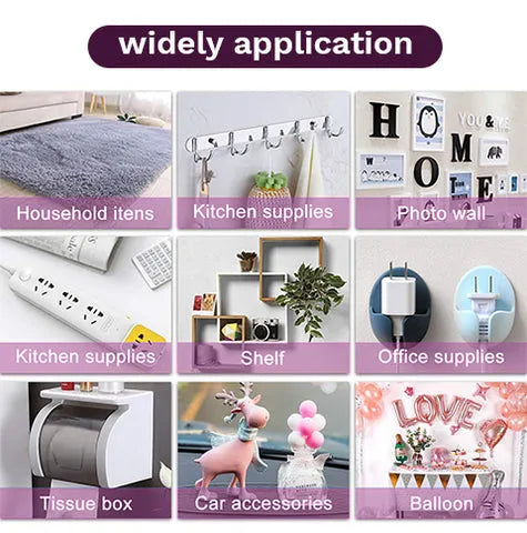 60 PCS Reusable Waterproof Double Sided Adhesive Tape