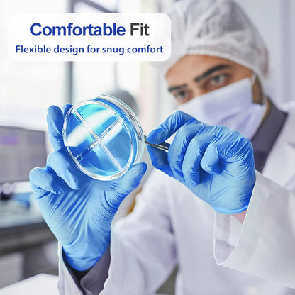 100PCS Food-Grade Disposable Nitrile Gloves
