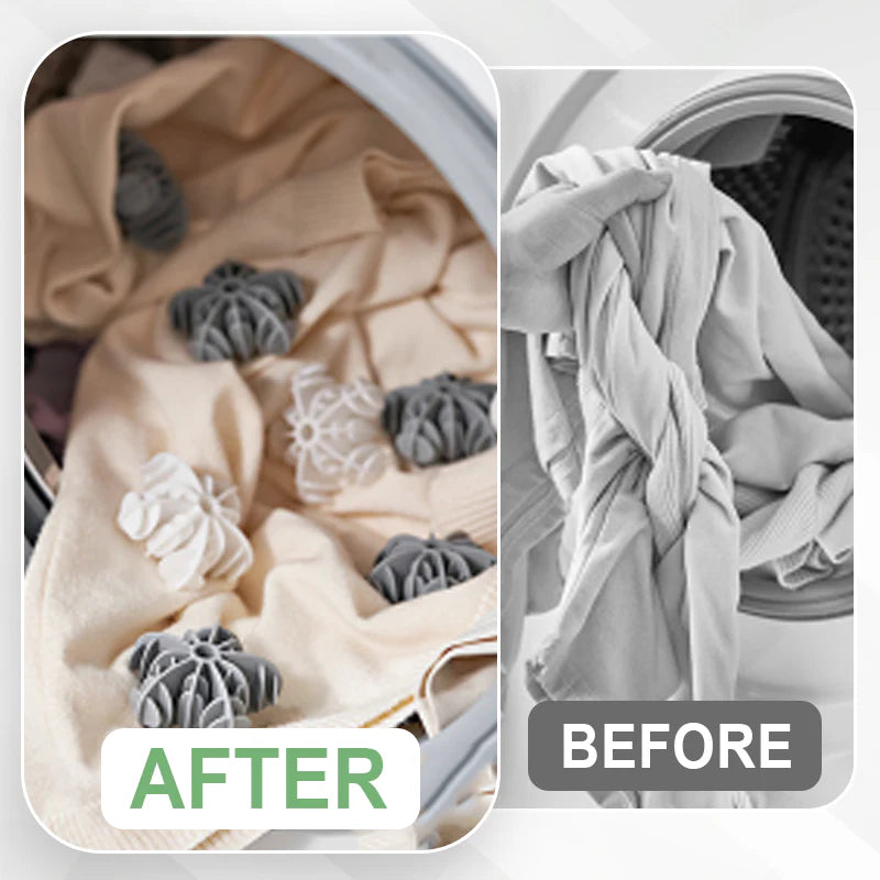 Tangle-Free Reusable Laundry Scrubbing Ball
