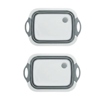 Portable Multi-function Collapsible Dish Tub