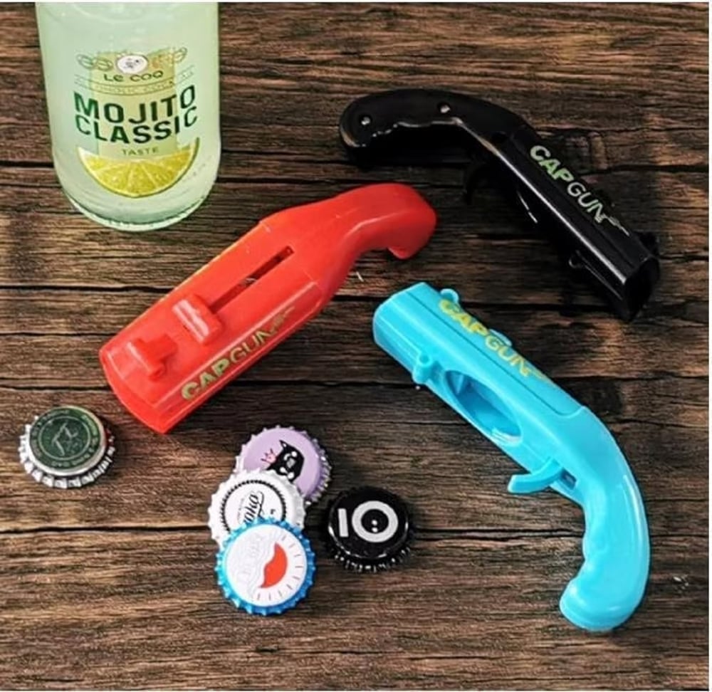 New Cap Gun Bottle Opener
